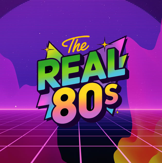 the real 80s logo